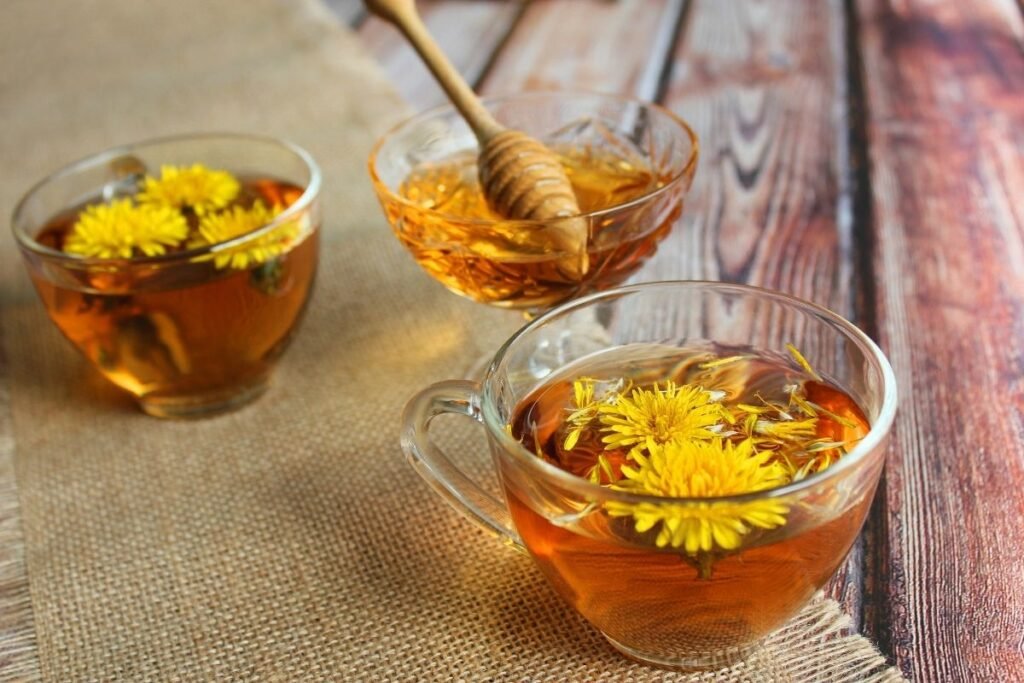 Dandelion flower tea benefits