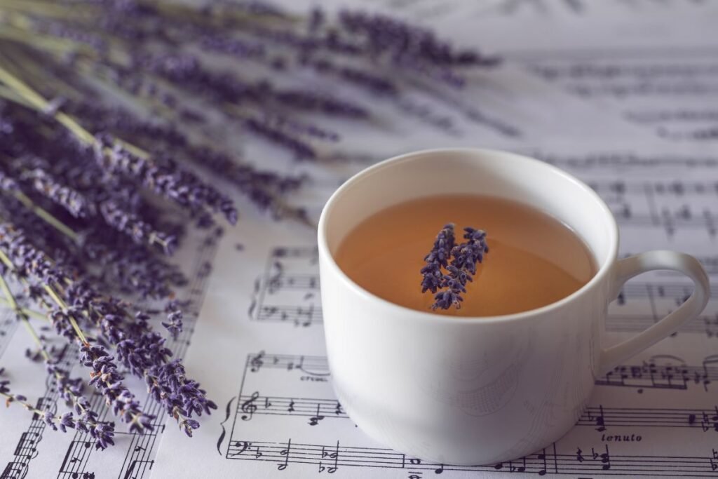 Lavender tea