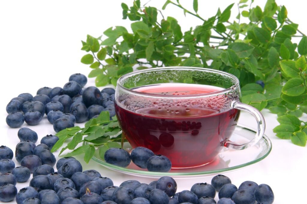 Blueberry tea