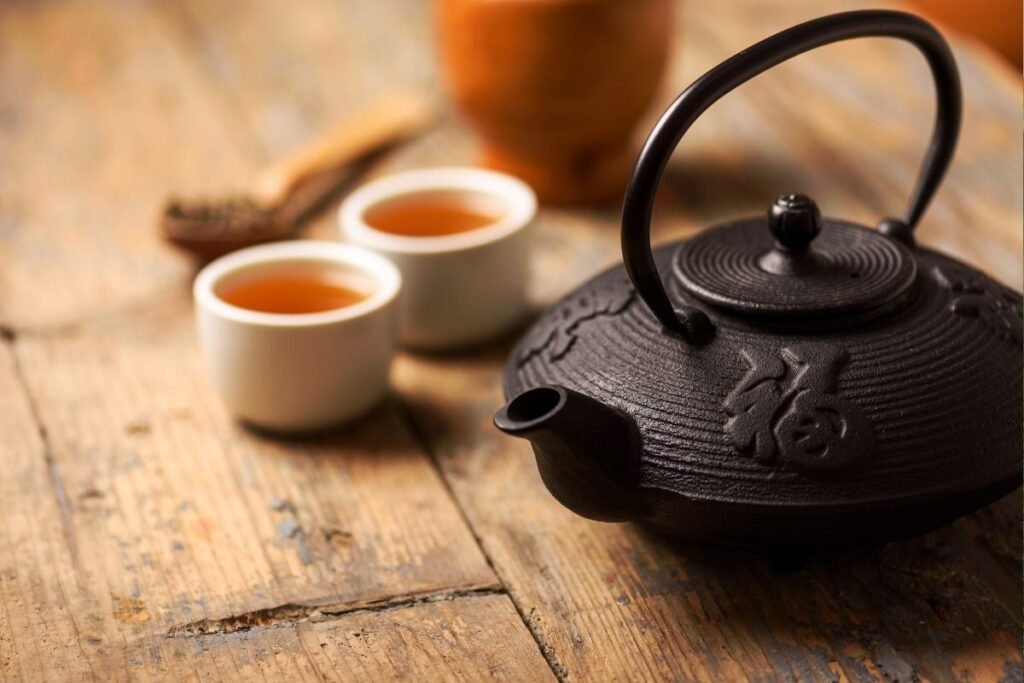 Oolong tea preparation