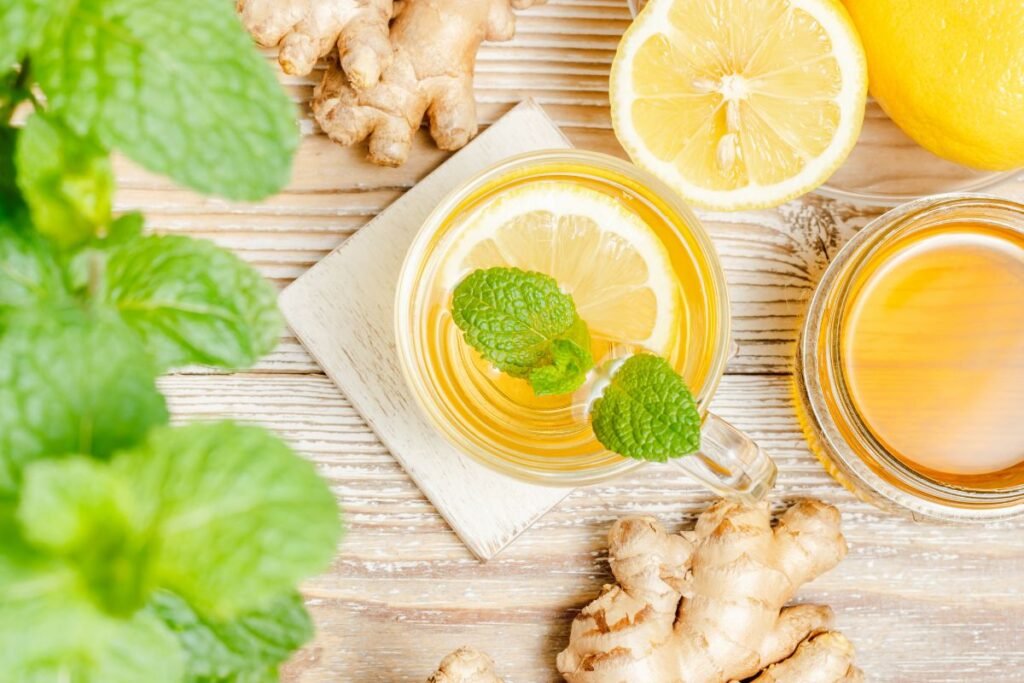 The benefits of ginger tea with lemon and honey