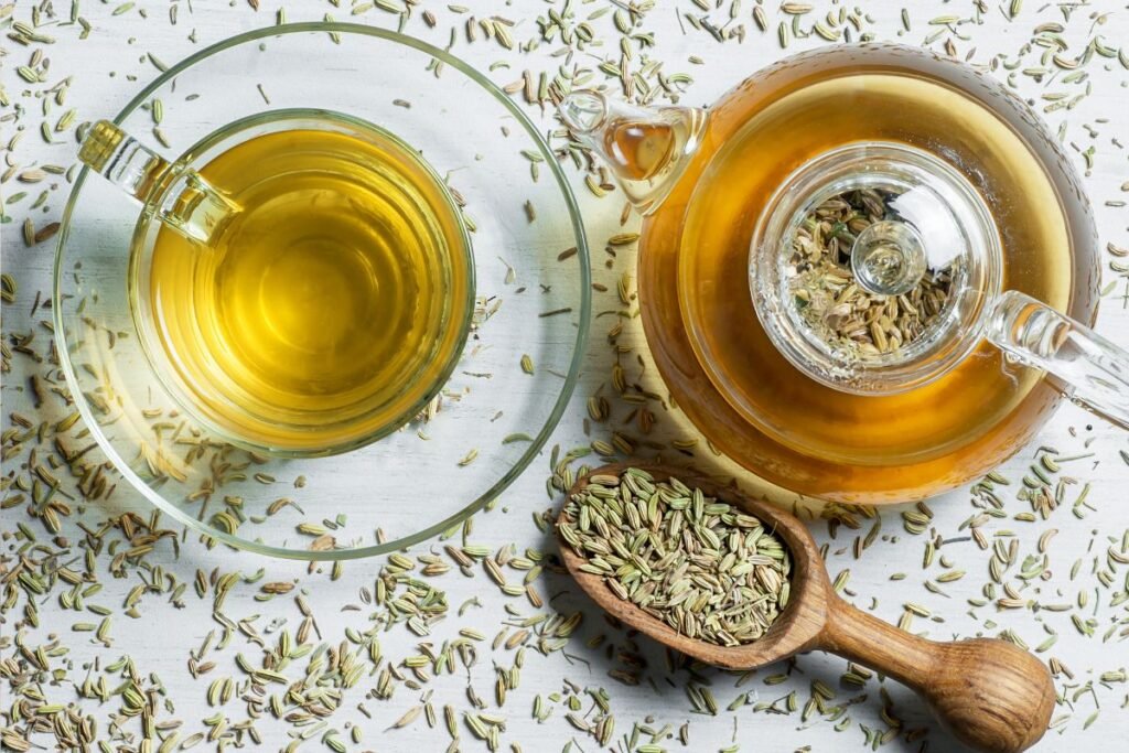 Detox tea benefits: anise and fennel seed tea