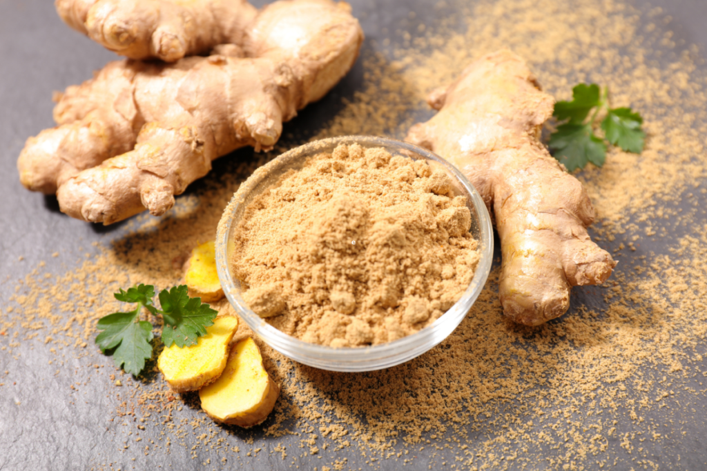 Ginger root for ginger tea