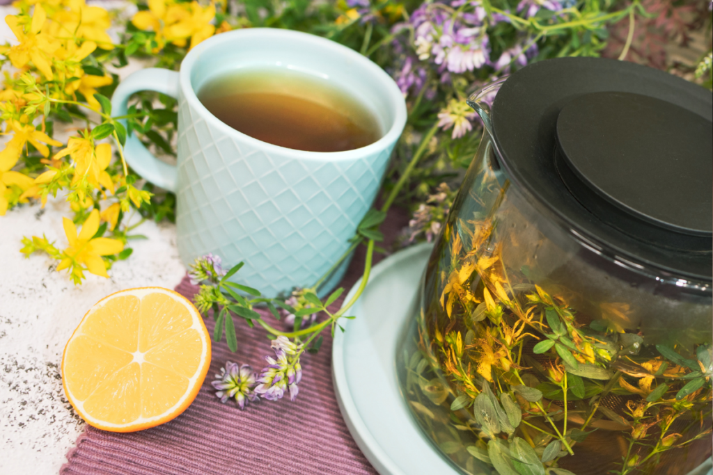 St. John's wort tea