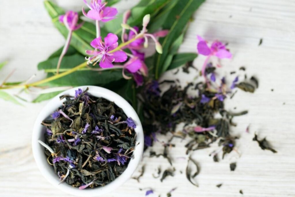 Fermented fireweed tea
