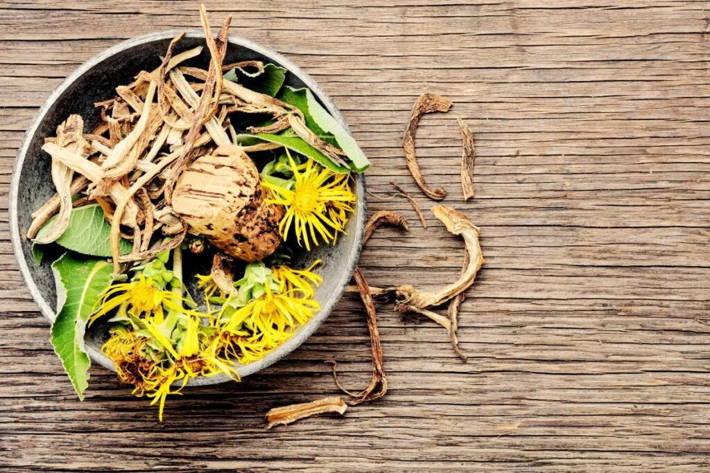 Elecampane tea in cosmetology