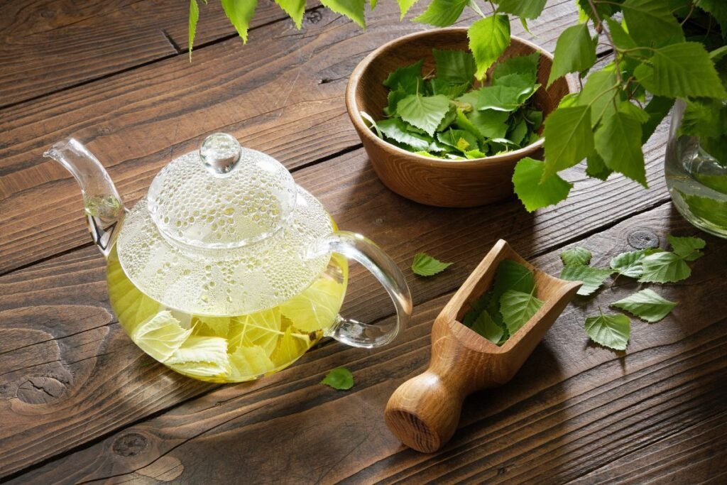 Birch leaf tea benefits