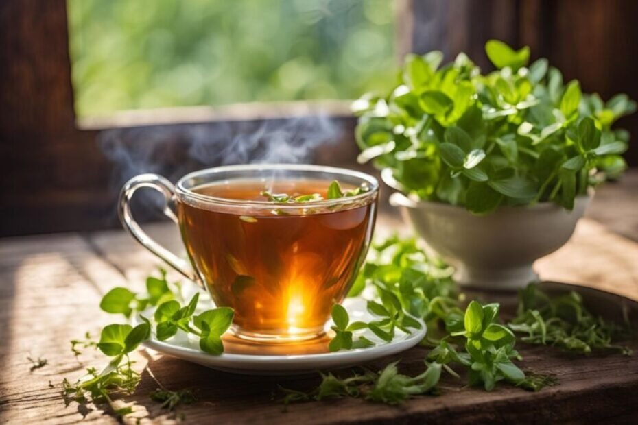 Chickweed tea