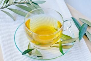 Olive leaf tea