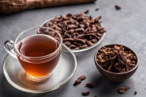 Cacao tea from husk