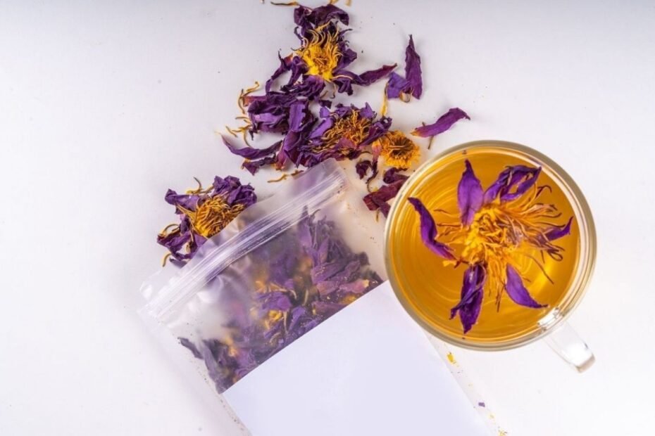 Blue lotus tea